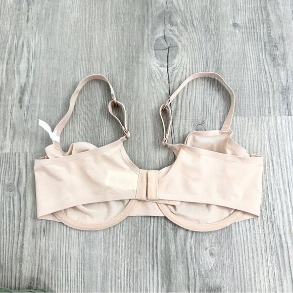 Aerie Smoothez Mesh Balconette Unlined Tan Bra NWT 32B / 34B - Picture 4 of 7